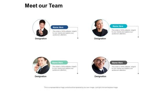 Meet Our Team Competitive Differentiation Ppt PowerPoint Presentation Model Files