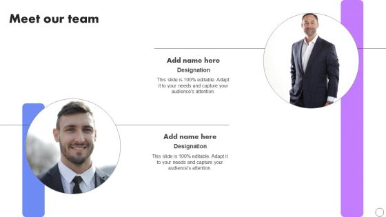 Meet Our Team Developing Employee Retention Techniques To Minimize Turnover Rate Brochure PDF Meet Our Team Developing Employee Retention Techniques To Minimize Turnover Rate Brochure PDF
