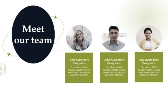 Meet Our Team Discover Sustainable Growth Through Competitive Branding Strategies Sample PDF