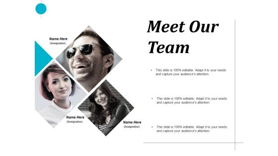 Meet Our Team Introduction Ppt PowerPoint Presentation Layouts Mockup