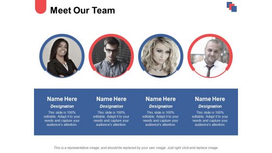 Meet Our Team Ppt PowerPoint Presentation Gallery Infographics Meet Our Team Ppt PowerPoint Presentation Gallery Infographics