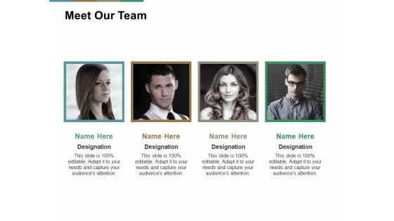 Meet Our Team Ppt PowerPoint Presentation Infographics Clipart Meet Our Team Ppt PowerPoint Presentation Infographics Clipart