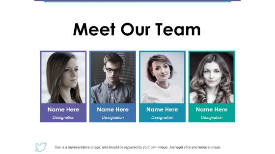 Meet Our Team Ppt PowerPoint Presentation Portfolio Graphics