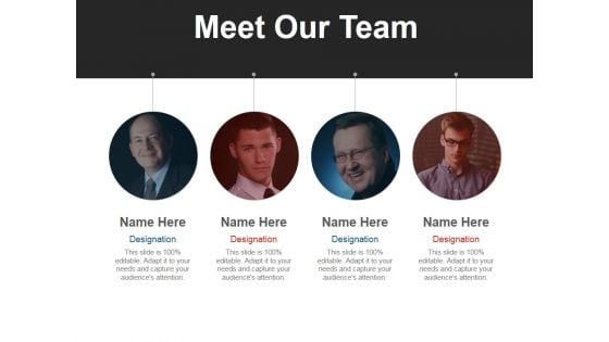 Meet Our Team Ppt PowerPoint Presentation Styles