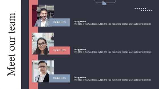 Meet Our Team Real Estate Promotion Techniques To Generate Potential Leads Professional PDF Meet Our Team Real Estate Promotion Techniques To Generate Potential Leads Professional PDF