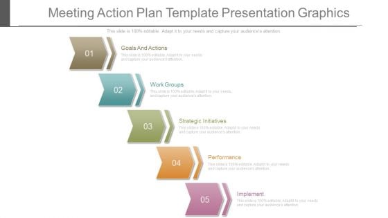 Meeting Action Plan Template Presentation Graphics