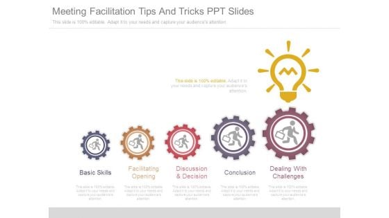 Meeting Facilitation Tips And Tricks Ppt Slides