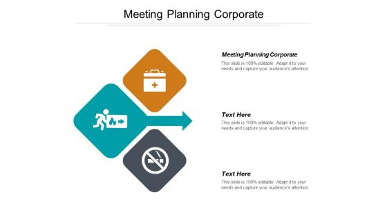 Meeting Planning Corporate Ppt PowerPoint Presentation Styles Outfit