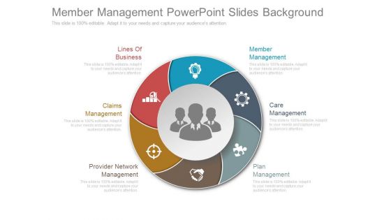 Member Management Powerpoint Slides Background
