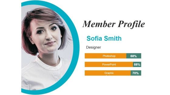 Member Profile Ppt Powerpoint Presentation Outline Objects