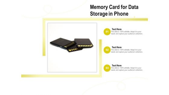 Memory Card For Data Storage In Phone Ppt PowerPoint Presentation Inspiration Aids PDF Memory Card For Data Storage In Phone Ppt PowerPoint Presentation Inspiration Aids PDF
