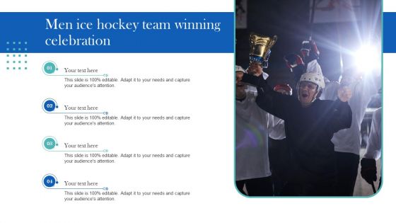 Men Ice Hockey Team Winning Celebration Structure PDF