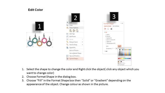 Men On Gears With Icons Powerpoint Templates