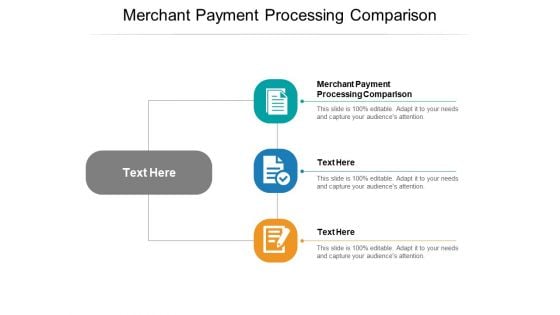 Merchant Payment Processing Comparison Ppt PowerPoint Presentation Model Graphics Tutorials Cpb Pdf