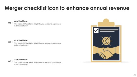 Merger And Acquisition Checklist Ppt PowerPoint Presentation Complete Deck With Slides Slide14