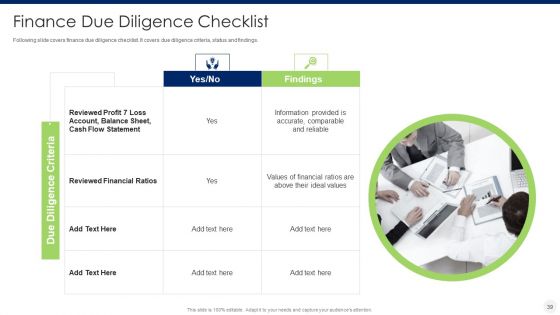 Merger And Acquisition Due Diligence Ppt PowerPoint Presentation Complete Deck With Slides