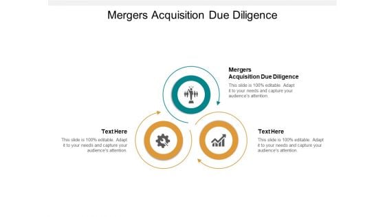 Mergers Acquisition Due Diligence Ppt PowerPoint Presentation Icon Samples Cpb