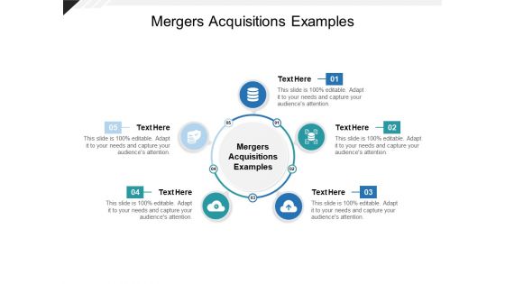 Mergers Acquisitions Examples Ppt PowerPoint Presentation Ideas Layout Ideas Cpb