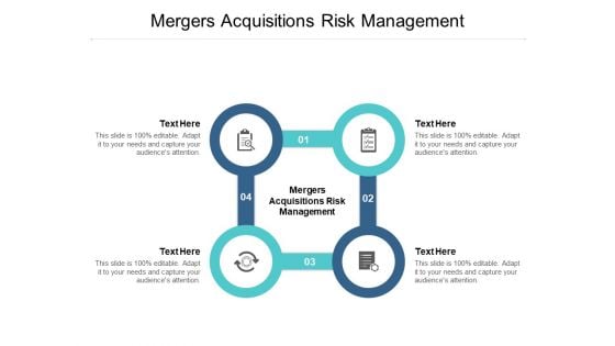 Mergers Acquisitions Risk Management Ppt PowerPoint Presentation Pictures Icons Cpb