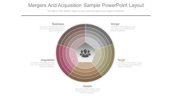 Mergers And Acquisition Sample Powerpoint Layout