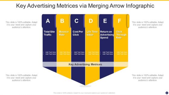 Merging Arrow Infographic Ppt PowerPoint Presentation Complete Deck With Slides