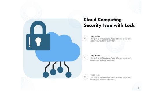 Mesh Computing Safety Icon Cloud Computing Cloud Security Ppt PowerPoint Presentation Complete Deck