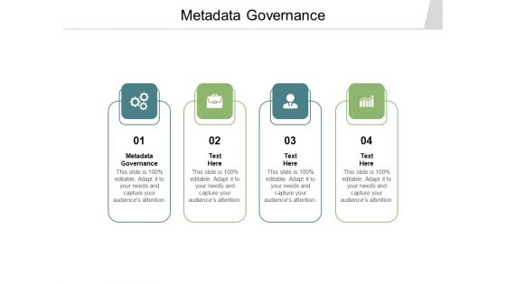 Metadata Governance Ppt PowerPoint Presentation Professional Inspiration Cpb Pdf