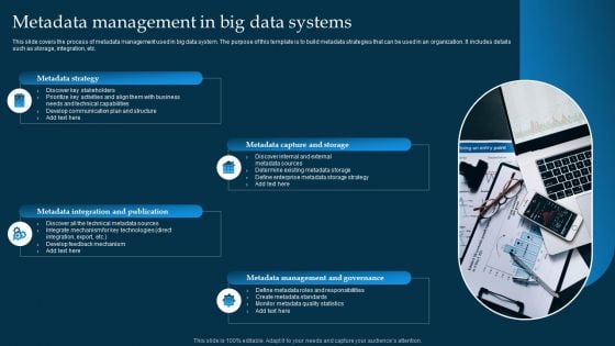 Metadata Management In Big Data Systems Ppt PowerPoint Presentation Gallery Show PDF