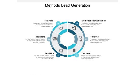 Methods Lead Generation Ppt PowerPoint Presentation File Example Cpb