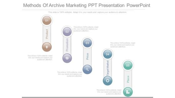 Methods Of Archive Marketing Ppt Presentation Powerpoint