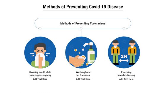 Methods Of Preventing Covid 19 Disease Ppt PowerPoint Presentation File Infographic Template PDF