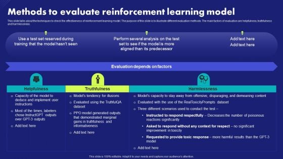 Methods To Evaluate Reinforcement Learning Model Chat Generative Pre Trained Transformer Professional PDF