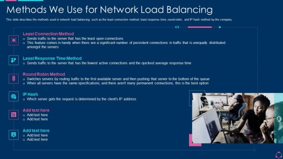 Methods We Use For Network Load Balancing Ppt Inspiration Outfit PDF