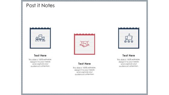 Mezzanine Venture Capital Funding Pitch Deck Post It Notes Graphics PDF