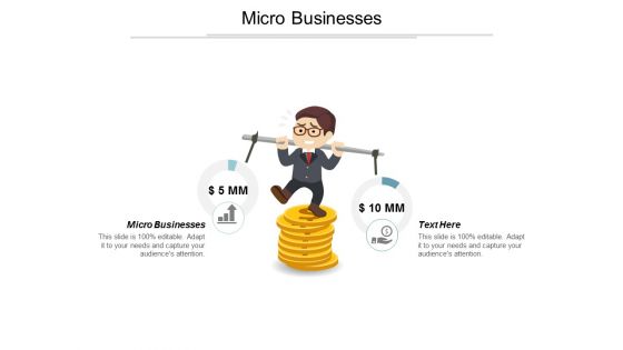 Micro Businesses Ppt Powerpoint Presentation Slides Visual Aids Cpb