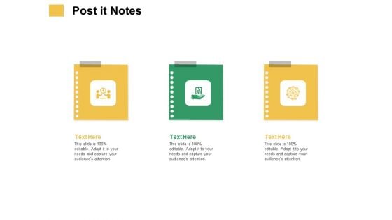 Micro Macro Environment Elements Post It Notes Ppt Model Deck PDF