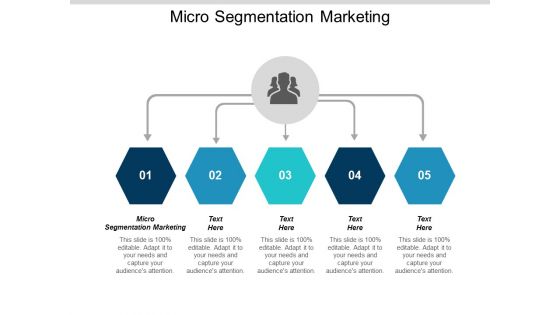 Micro Segmentation Marketing Ppt Powerpoint Presentation Ideas Graphics Cpb