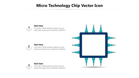 Micro Technology Chip Vector Icon Ppt PowerPoint Presentation Infographic Template Graphics Design PDF