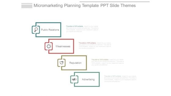 Micromarketing Planning Template Ppt Slide Themes