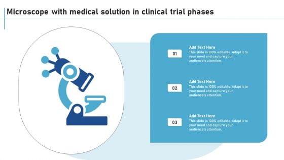 Microscope With Medical Solution In Clinical Trial Phases New Clinical Drug Trial Process Ideas PDF