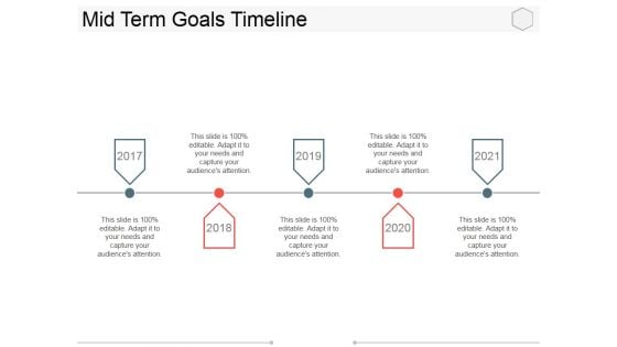 Mid Term Goals Timeline Ppt PowerPoint Presentation Inspiration Layout Ideas