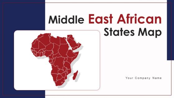 Middle East African States Map Ppt PowerPoint Presentation Complete Deck With Slides