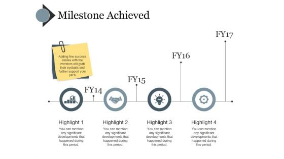 Milestone Achieved Ppt PowerPoint Presentation Infographic Template Smartart