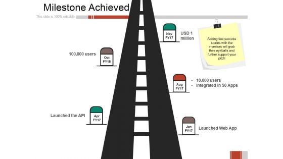 Milestone Achieved Ppt PowerPoint Presentation Infographics Graphic Images