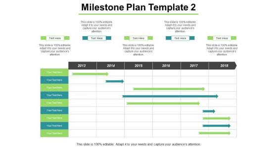 Milestone Plan Management Ppt PowerPoint Presentation Professional Sample