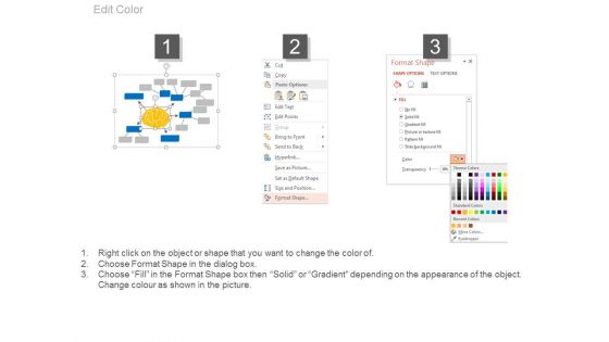 Mind Map Diagram With Icons Powerpoint Slides