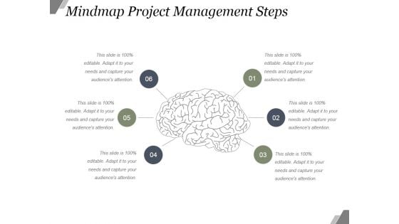 Mindmap Project Management Steps Ppt PowerPoint Presentation Layouts