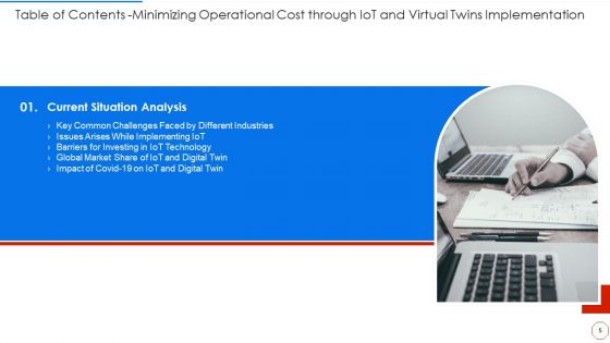 Minimizing Operational Cost Through Iot And Virtual Twins Implementation Ppt PowerPoint Presentation Complete With Slides