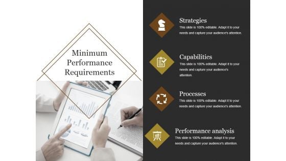 Minimum Performance Requirements Ppt PowerPoint Presentation Graphics Minimum Performance Requirements Ppt PowerPoint Presentation Graphics