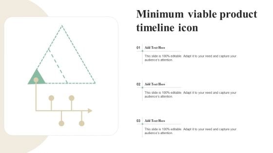 Minimum Viable Product Timeline Icon Structure PDF